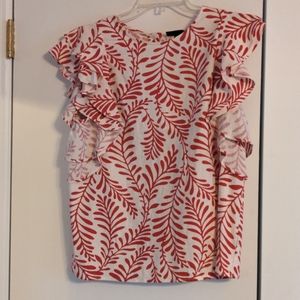 Who What Wear Patterned Top